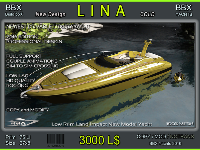 Yacht LINA