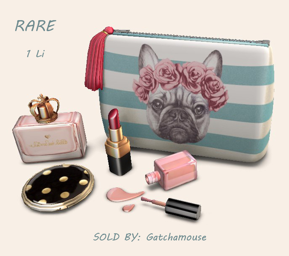 -tres blah- Jolie - Makeup Bag RARE