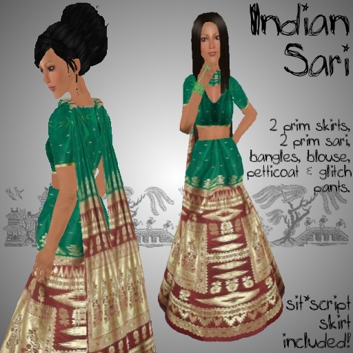 *CTK* Sari - Green 2