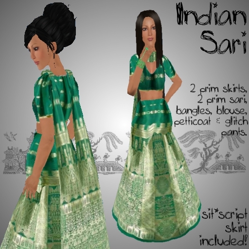 *CTK* Sari - Green