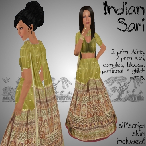 *CTK* Sari - Green 3