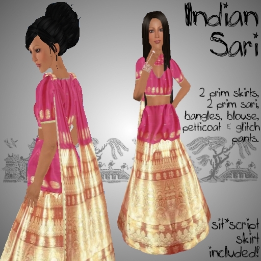*CTK* Sari - Pink 2