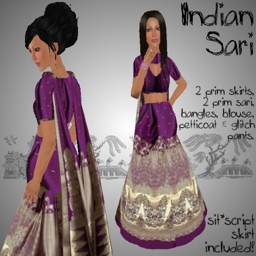 *CTK* Sari - Purple