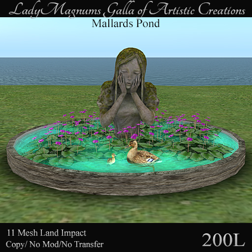 LadyMagnum's Mallards Pond 11li