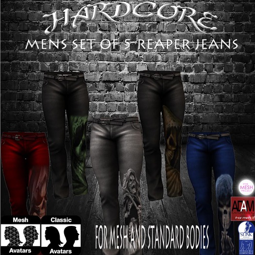 REAPER JEANS SET MENS