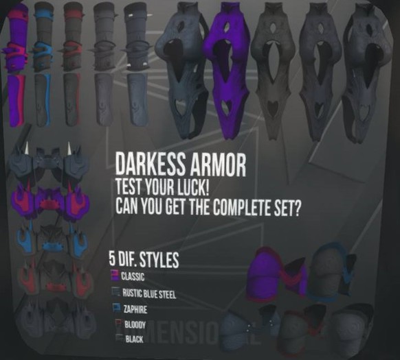 -Dimensional Darkness Arms Classic