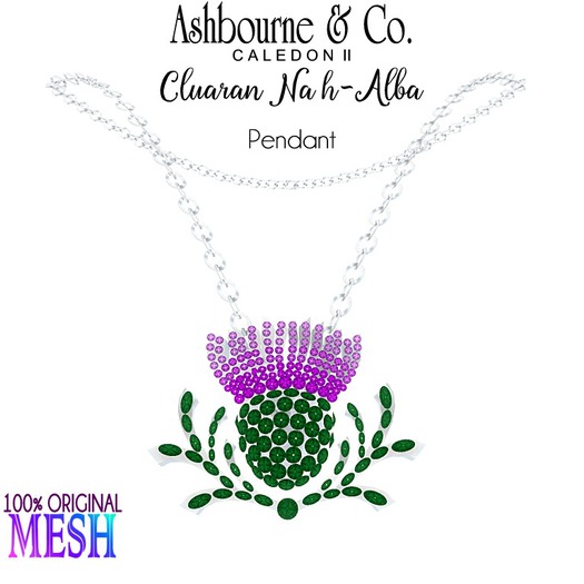 Ashbourne & Co. Cluaran Na h-Alba Pendant (bagged)