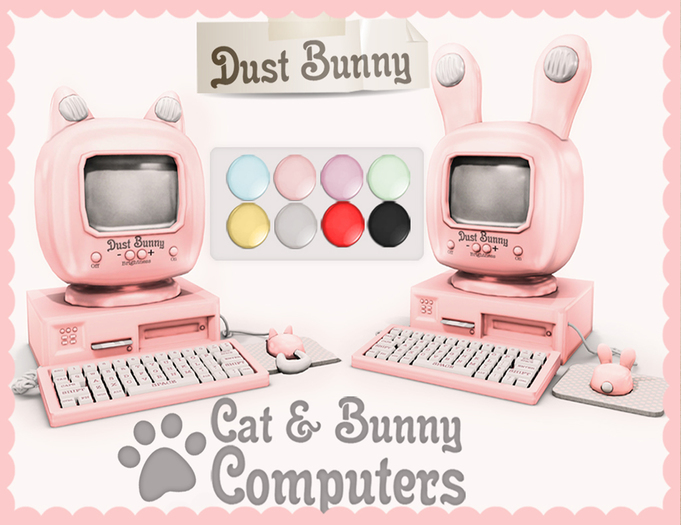 dust bunny . cat computers full pack