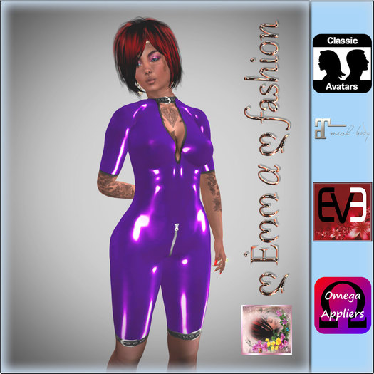 .::TE::. Latex Bodysuit - Alina - DEMO (BOX)