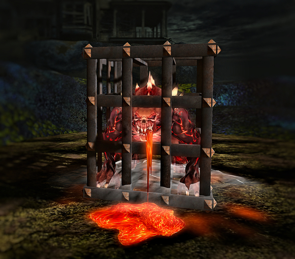 Caged Lava Monster 11LI