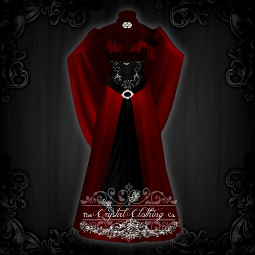 [CC Co.] Jael - Gown - Midnight Ruby