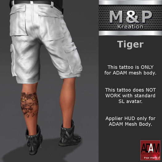 Tattoo HUD-Adam Tiger