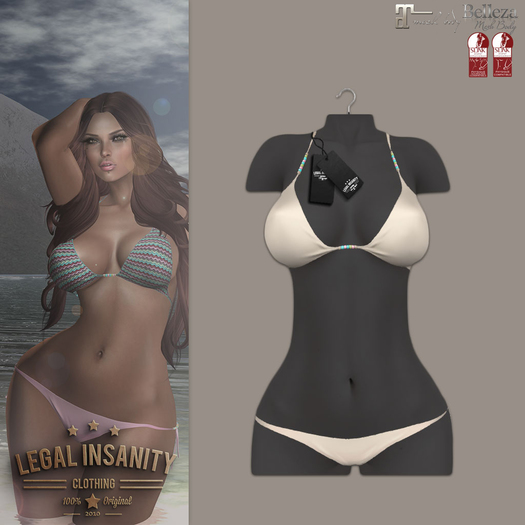 Legal Insanity - Aria bikini tan