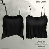 DE Designs - Sara Cami - Black