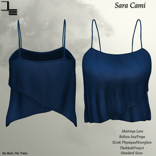 DE Designs - Sara Cami - Blue