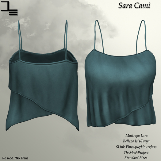 DE Designs - Sara Cami - Light Blue