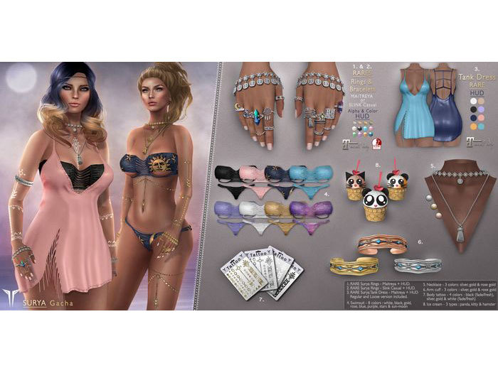 **RE** Surya Rings SLink Casual - RARE