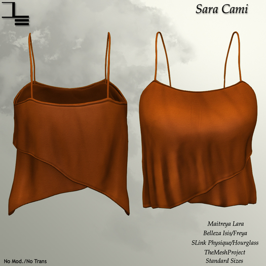 DE Designs - Sara Cami - Orange