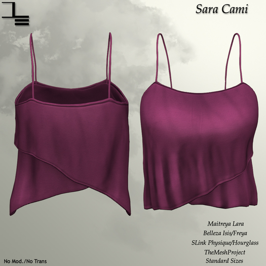 DE Designs - Sara Cami - Pink