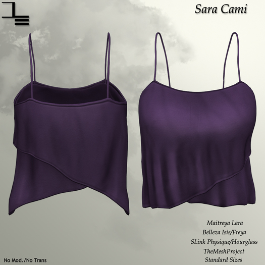 DE Designs - Sara Cami - Purple