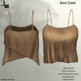 DE Designs - Sara Cami - Tan