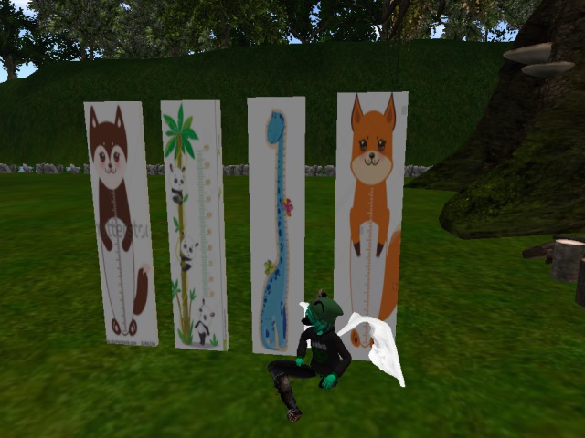 Kids Measure wall animals