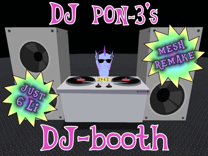 EAS - DJ Pon-3 dj-booth >BOX<