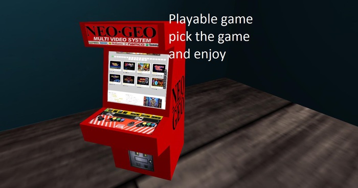 arcade cabinet GEO-BOX