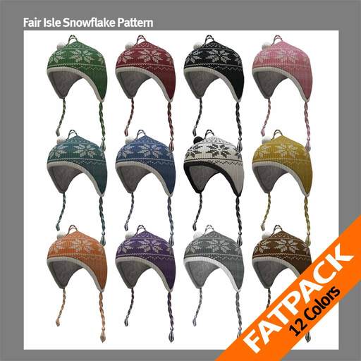 Tuque Tricotée avec Cache-Oreilles (FATPACK)