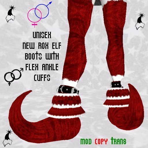 (BL) Elf Rox Boots RD (Boxed)