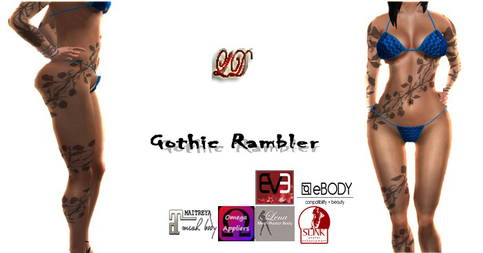{LD}Tattoo-Gothic Rambler+Appliers