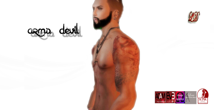 {LD} Tattoo-Arms Devil