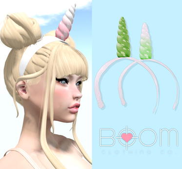 Second Life Marketplace - *BOOM* Kiki Headbands mint pack