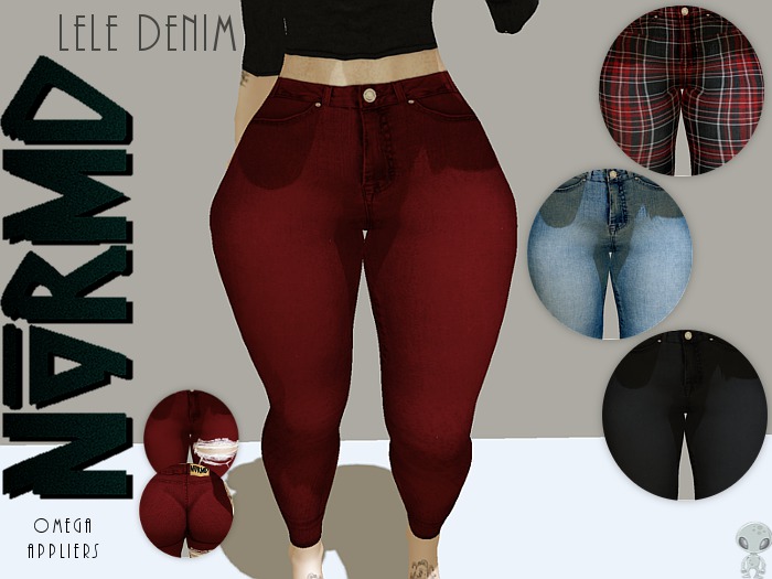 NVRMD. Lele Denim Jeans - Coal