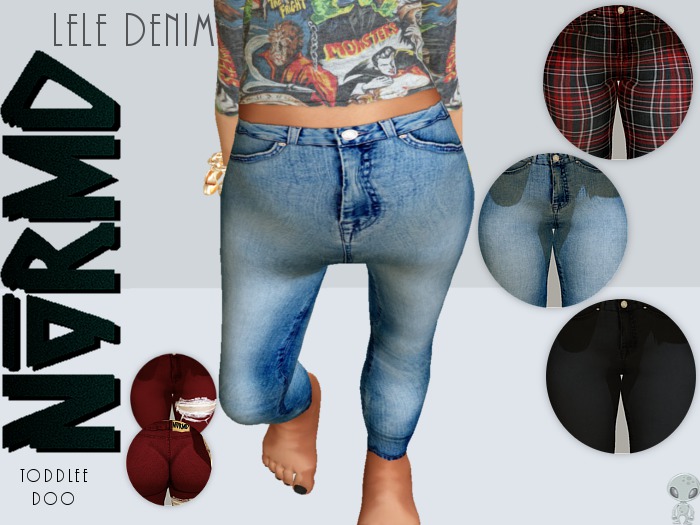 NVRMD. Lele Denim Jeans - Dark // TD.
