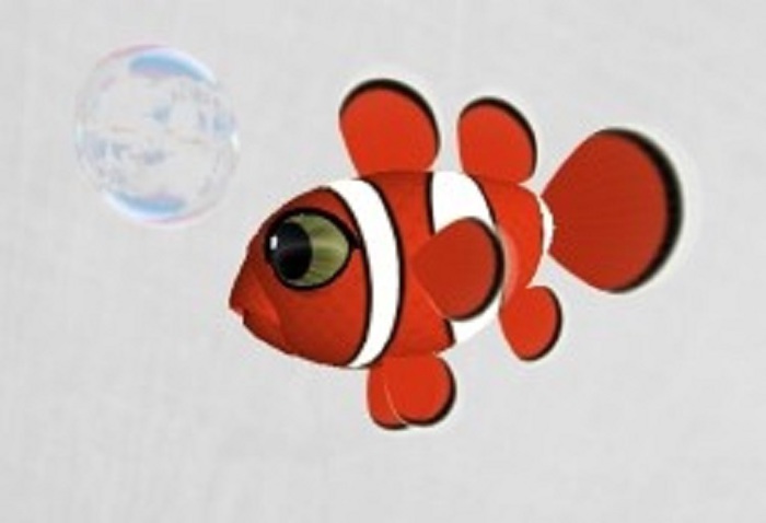 (7S) Common Fish: Maroon Clownfish