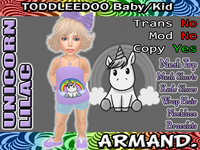 --ARMAND-- UNICORN - LILAC