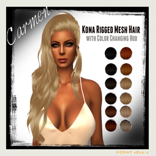 Kona Mesh Hair - Carmen