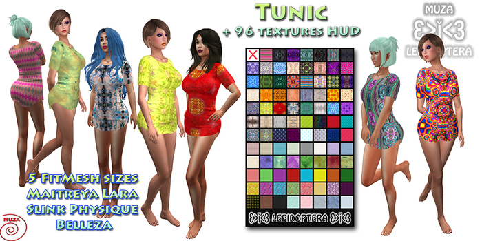 }>i<{ MUZA Tunic + HUD 96 textures