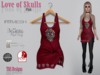 Love of skulls pink