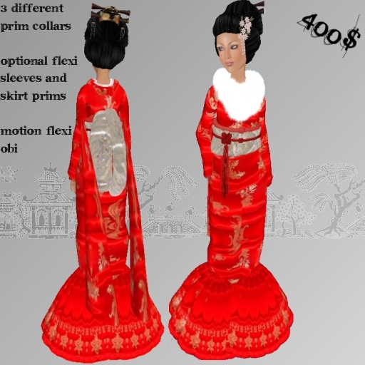 *CTK* Red Kimono