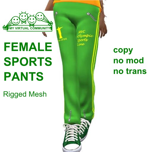 ! MVC RIO 2016 - Female Sports Pants
