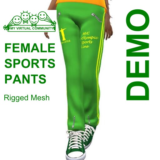 ! MVC RIO 2016 - Female Sports Pants Demo