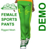 ! MVC RIO 2016 - Female Sports Pants Demo