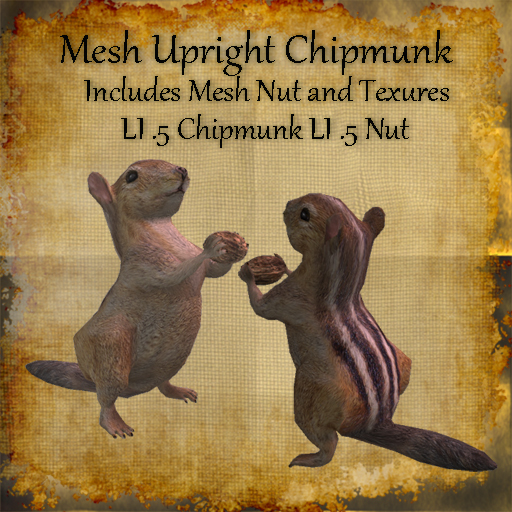 Bad Katz Mesh Upright Chipmunk 