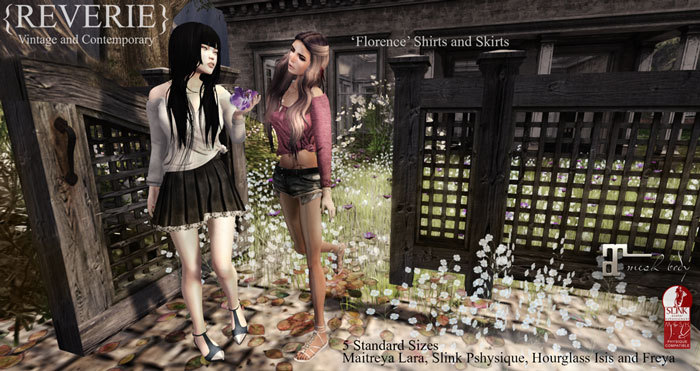 {Reverie} Florence Shirts - Color Pack 1 - Save 20%