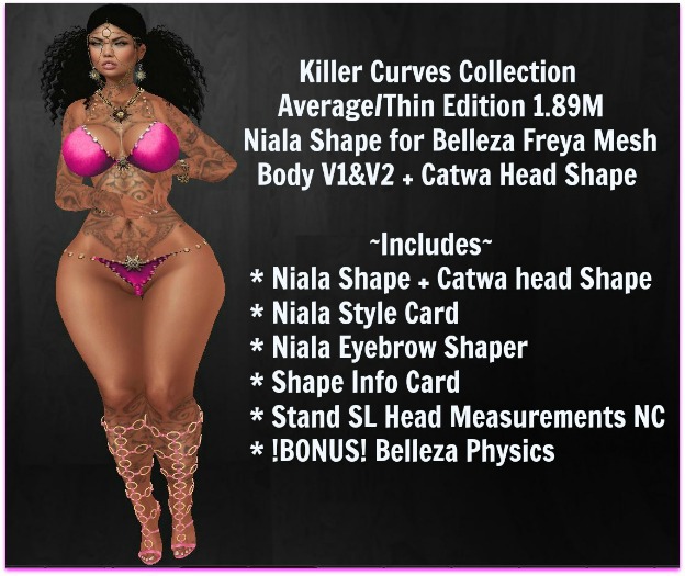 NIALA KCC Body Shape Items by Unified
