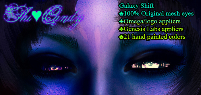 Shi♥Candy Galaxy Shift Mesh/App pack