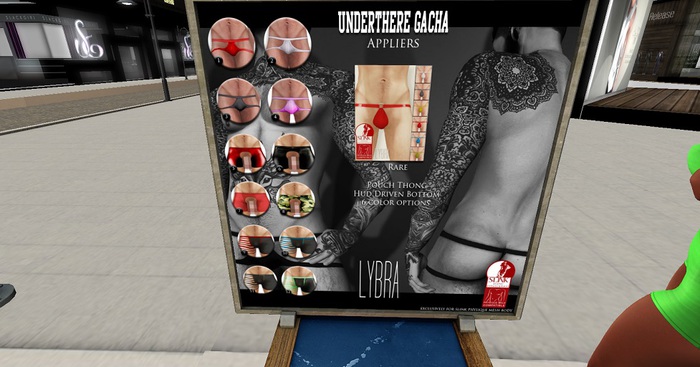 !:Lybra:! Underthere (M) - Slink Applier 7