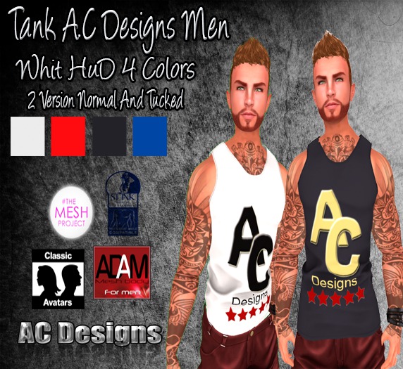 Tank A.C Designs Men